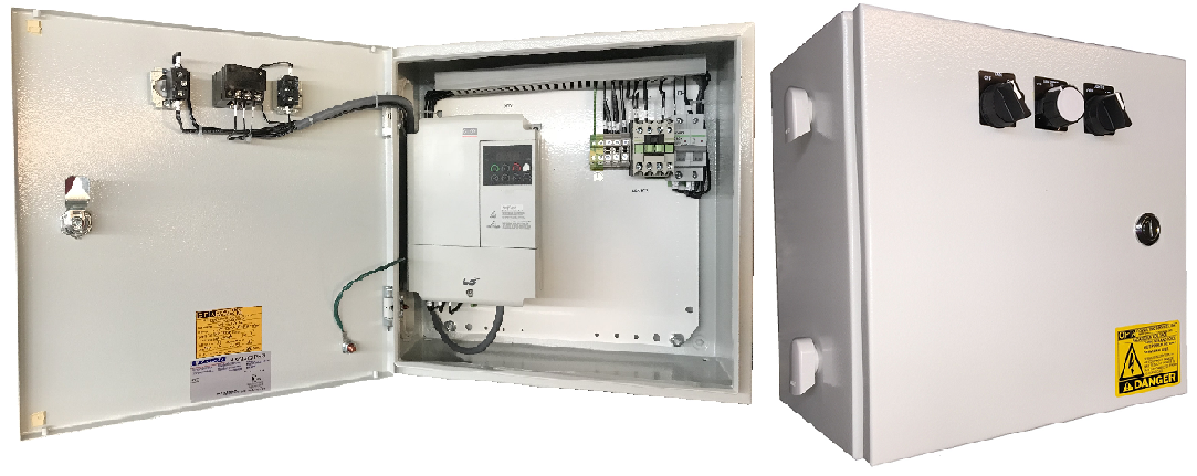 3HP VFD Paint Booth Control Panel