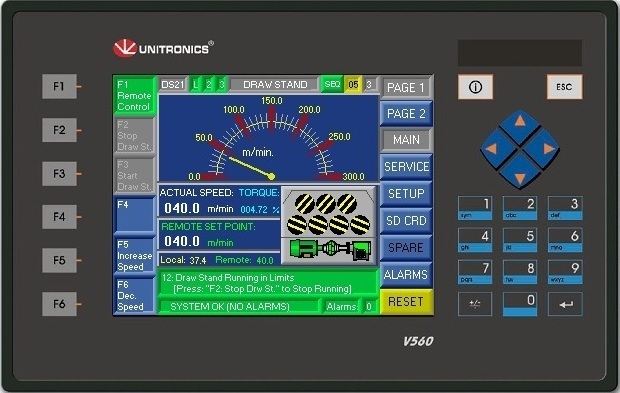 HMI Screen