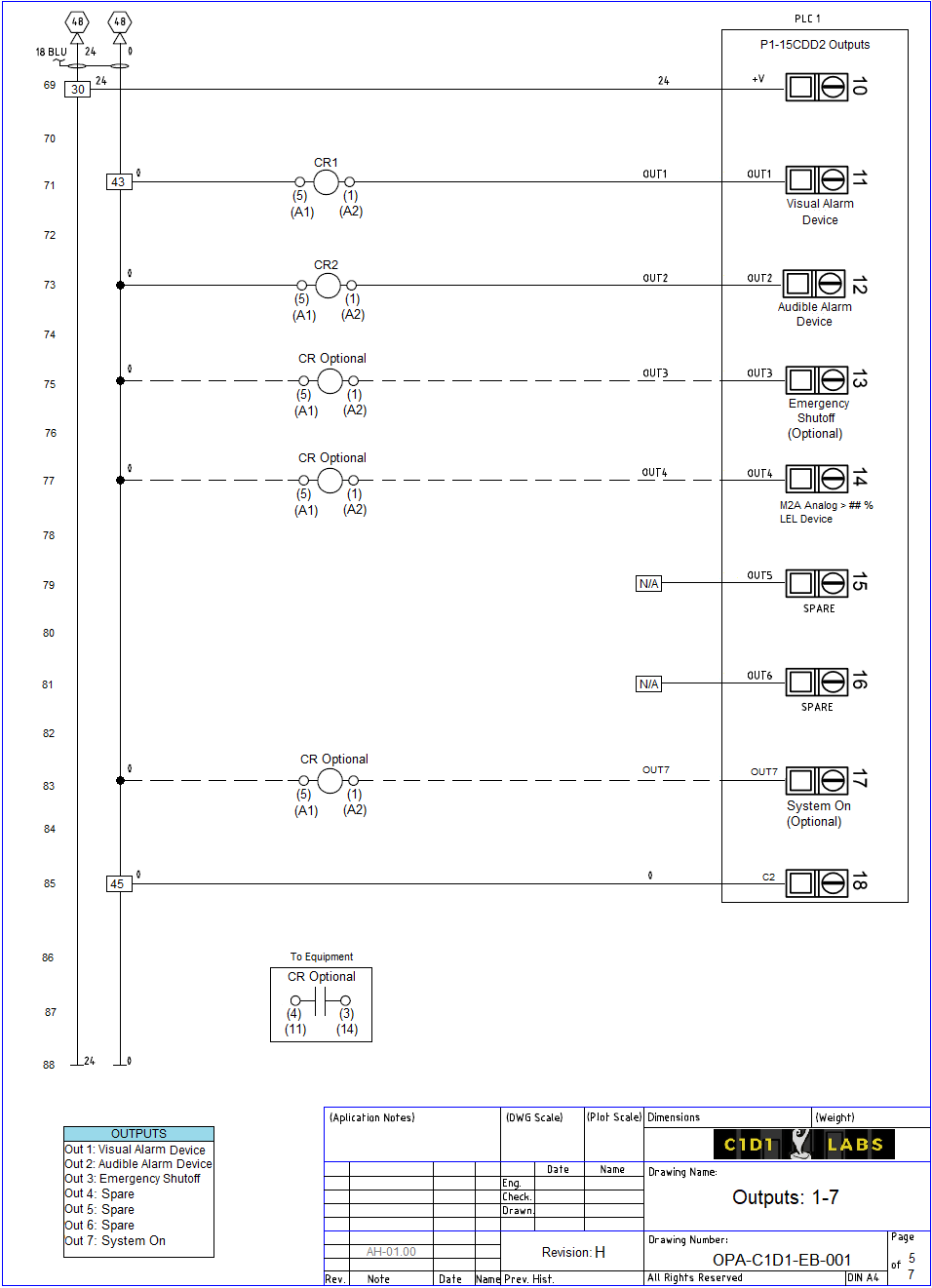 Extraction Booth Controller Drawing ... Free to Download