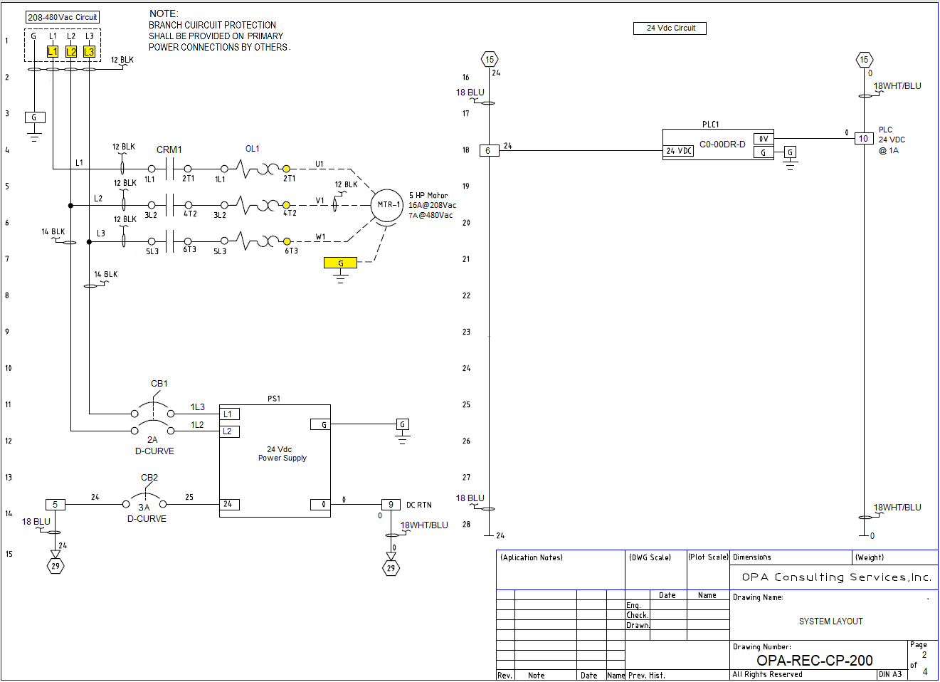 Constant Pressure Pump Controller Drawing ... Free to Download