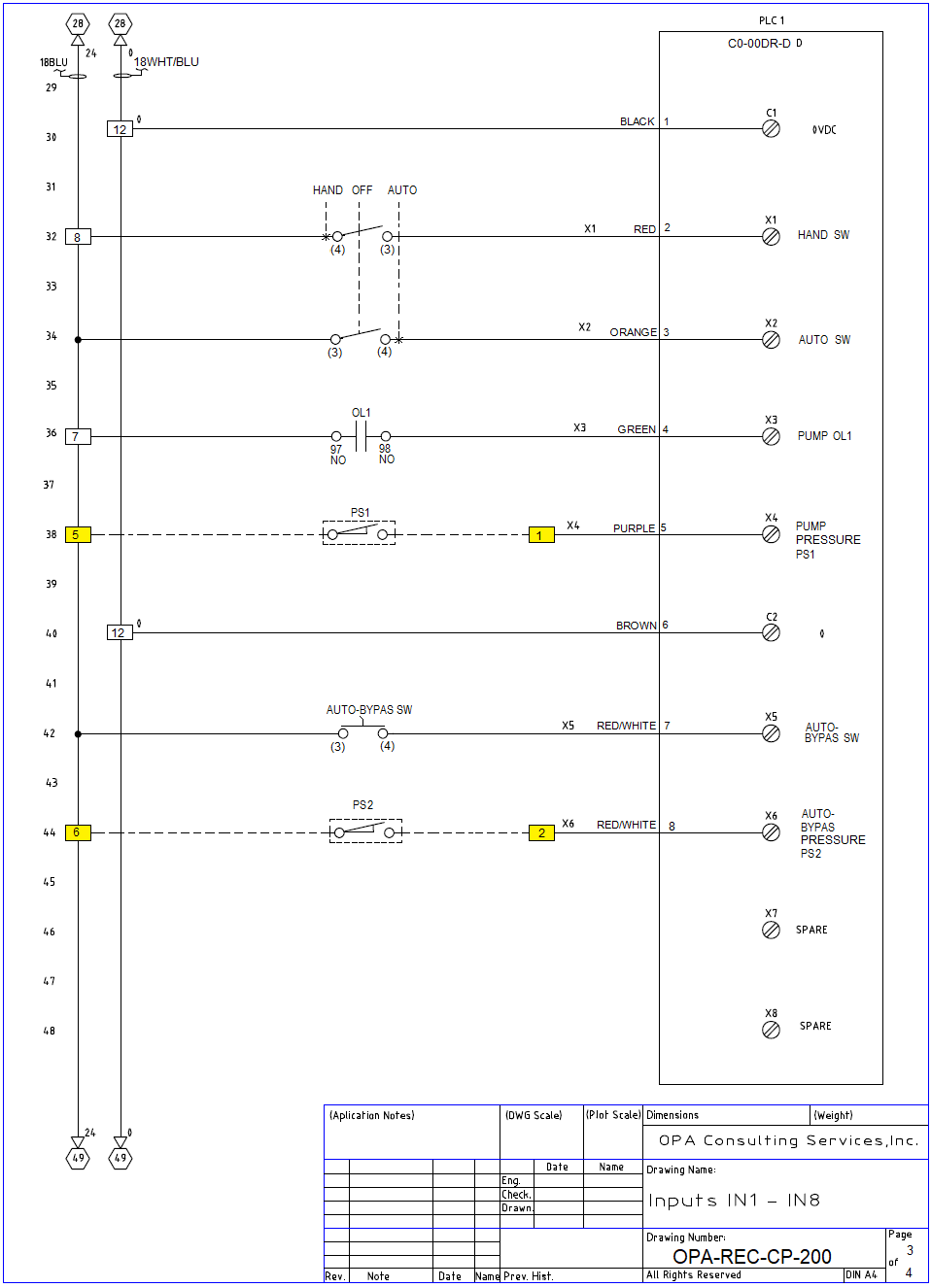 Constant Pressure Pump Controller Drawing ... Free to Download