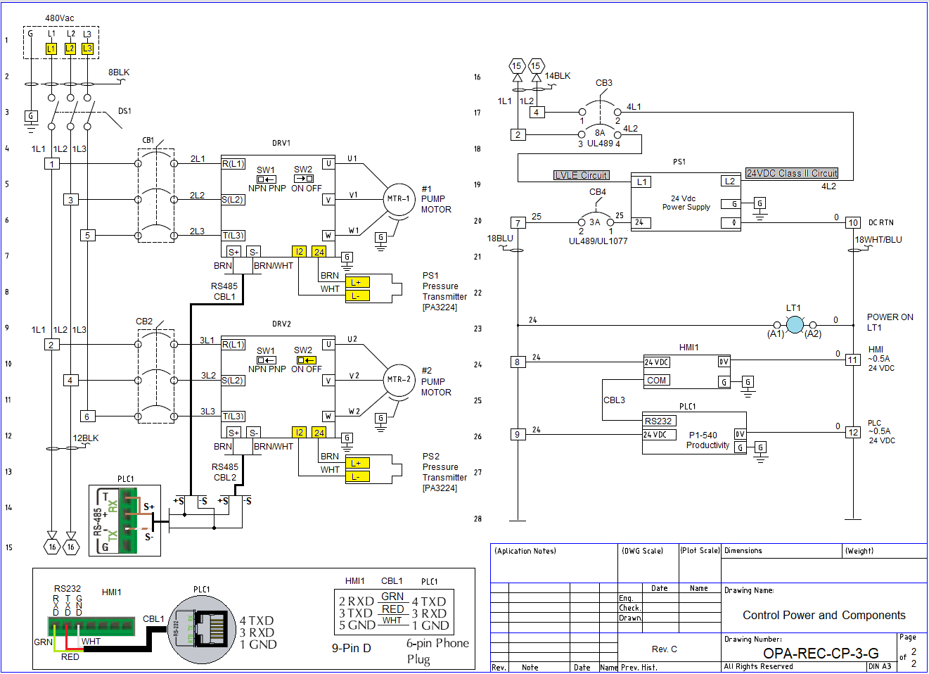 Constant Pressure Pump Controller Drawing ... Free to Download